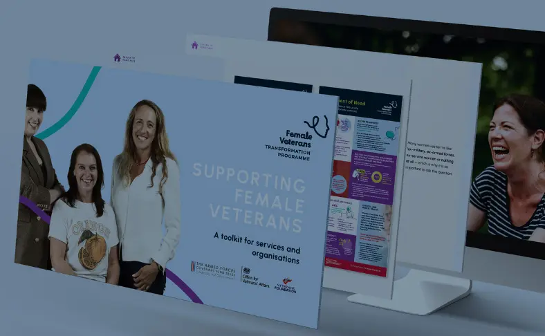 Desktop images of the FVTP website